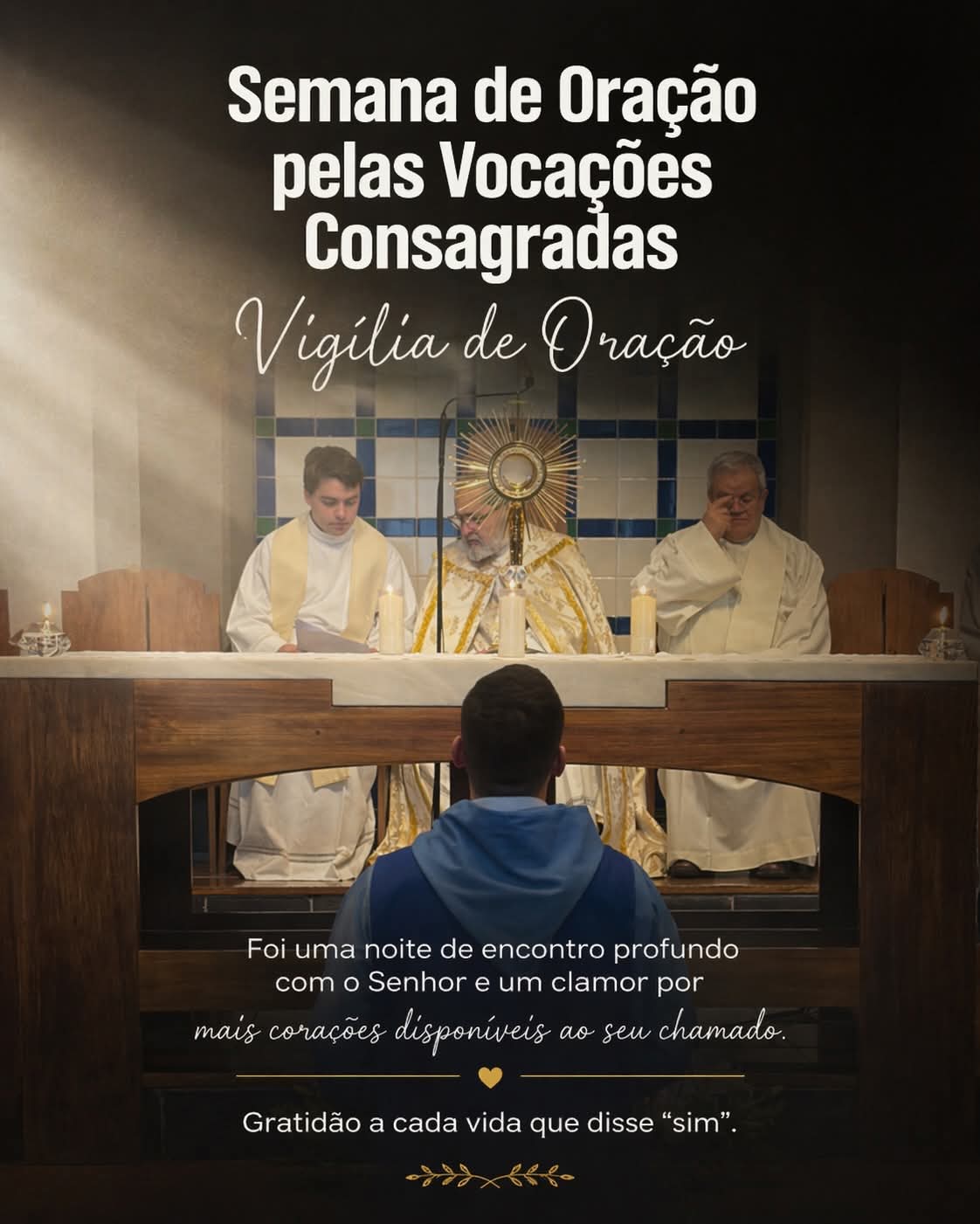 Vigília de oração em Évora reúne comunidades e reforça apelo às vocações